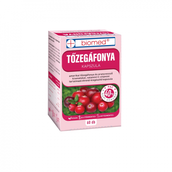 BIOMED TŐZEGÁFONYA KAPSZULA - 60X BIOMED TŐZEGÁFONYA KAPSZULA - 60X